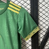 2025-26  Mexico Kids Golden Cup Green Soccer Jersey