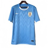 2025-26 Mens  Uruguay home blue  Soccer Jersey