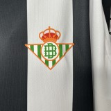 2025-26 Mens Real Betis Special Edition black white Soccer Jersey