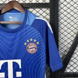 2025-26 Mens Bayern Munich goalkeeper blue soccer Jersey