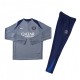 2025-26 Mens PSG Paris grey  half pull Tracksuit suit