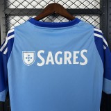2025-26 Mens Benfica  goalkeeper blue Soccer Jersey
