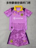 2025-26 Mens Borussia Dortmund  goalkeeper Purple  training Short suit