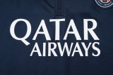 2025-26 Mens PSG Paris Baolan color half pull Tracksuit suit
