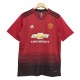 2018-19 Mens Manchester United  Retro Home red soccer Jersey