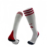 2025-26  Ajax home white football socks