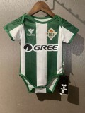 2025/26 baby Real Betis Green and white  jersey
