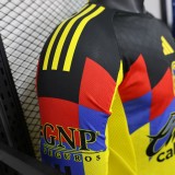 2025-26 Mens  Club America yellow home  Player  Long Sleeve Jersey