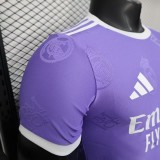 2025-26 Mens Real Madrid Purple Player Special Edition soccer jersey