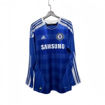 2011-12 Mens Chelsea Home blue  Retro Long sleeve Jersey