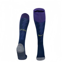 2025-26 Mens Atletico Madrid away blue football socks