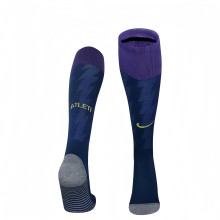 2025-26 Mens Atletico Madrid away blue football socks