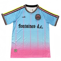 2025-26 Mens Bohemian away red blue  soccer jersey
