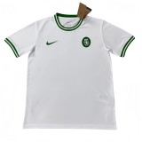 2025-26 Mens Sporting Lisbon  white soccer Jersey