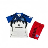 2025-26 Kids Hamburg SV blue white  home  Soccer Jersey