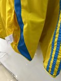 2025-26 Mens Barcelona blue yellow high-quality Jacket Windbreaker