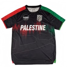 2025-26  Mens Palestine（Palestina） black Soccer Jersey