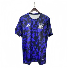 2025-26 Mens  Colo-Colo blue black soccer jersey