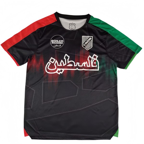 2025-26  Mens Palestine（Palestina） black new Soccer Jersey