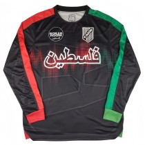 2025-26  Mens Palestine（Palestina） black new  Long Sleeve Soccer Jersey
