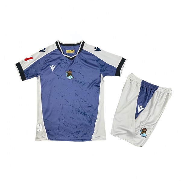 2025-26 Kids  Real Sociedad away soccer jersey