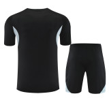 2025-26 Mens Real Madrid black Training Short Suit