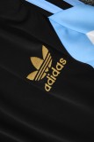 2025/26 Mens Argentina black short training suit