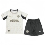2025/26 Kids PSV Eindhoven Third away white soccer jersey