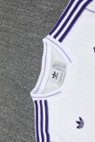 2025-26 Mens Real Madrid white Training Short Suit