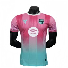 2025-26 Mens Barcelona Special Edition Red Green Player version soccer Jersey