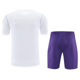 2025-26 Mens Real Madrid white Training Short Suit