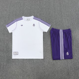2025-26 Mens Real Madrid white Training Short Suit