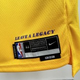 2023 Lakers AYTON #5 Yellow Top Quality Hot Pressing NBA Jersey