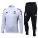2025-26 Mens Germany  white   Half pull Training suit