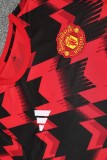 2025-26 Mens Manchester United red black Short traning suit