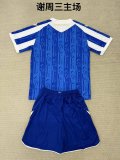 2025-26 Kids  Sheffield Wednesday   home blue white soccer jersey