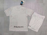 2025/26 KIDS Napoli away white soccer Jersey