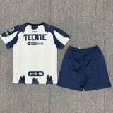 2025-26 Kids Monterrey  home Soccer Jersey
