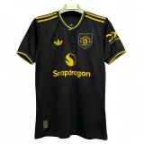 2025-26 Mens Manchester United  blue Third away 1:1  Authentic Jersey