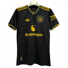 2025-26 Mens Manchester United  blue Third away 1:1  Authentic Jersey