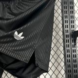 2025/26 Mens  Germany  125th Anniversary Black Shorts Pants