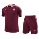 2025-26 Mens Bayern Munich maroon  Training Short Suit