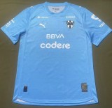 2025-26 Mens Monterrey  goalkeeper blue Soccer Jersey