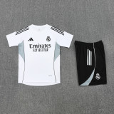 2025-26 Mens Real Madrid white Training Short Suit