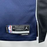 22-23 Dallas Mavericks FLAGG #32 Royal Blue Top Quality Hot Pressing NBA Jersey (Trapeze Edition)