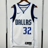22-23 Dallas Mavericks FLAGG #32 White Top Quality Hot Pressing NBA Jersey