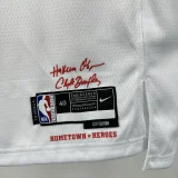 23-24 ROCKETS DURANT #35 White City Edition Top Quality Hot Pressing NBA Jersey