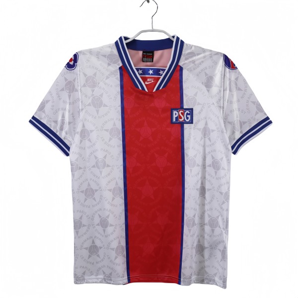 1994-95 Mens  Retro psg  Away grey red  Jersey