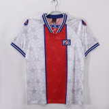 1994-95 Mens  Retro psg  Away grey red  Jersey