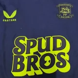 2025-26 Mens Preston North End away blue Fans Soccer Jersey